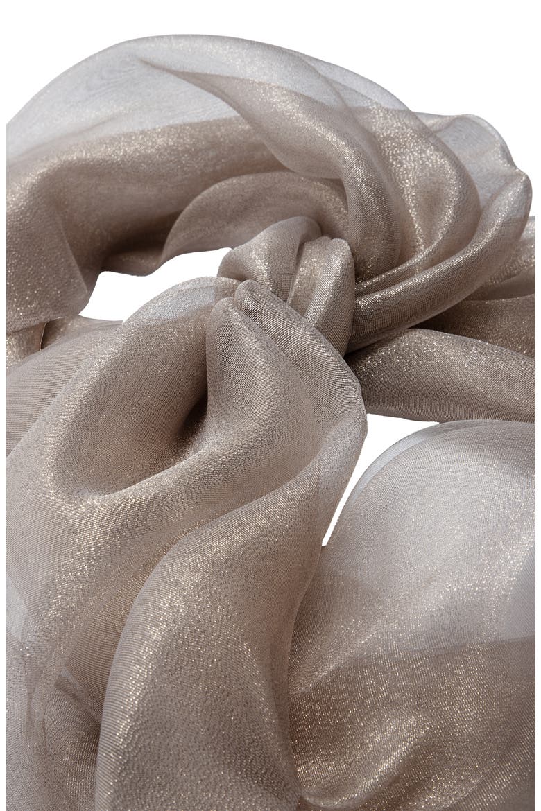 Shimmering Scarf, Alternate, color, ROSE GOLD
