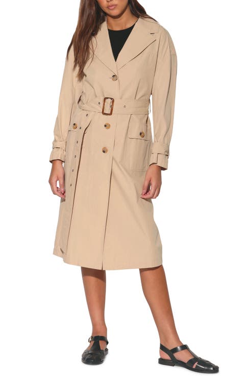 Ryder Belted Cotton Trench Coat