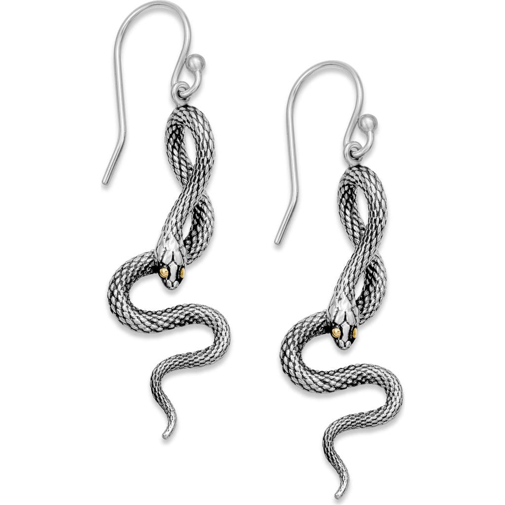 Samuel B. Snake Drop Earrings In Multi