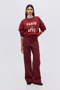 H&M Wide High Jeans