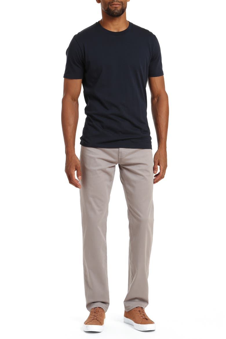Zach Straight Leg Twill Pants, Alternate, color, GRAPHITE TWILL