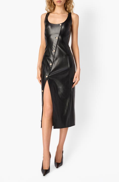 Kirby Faux Leather Dress