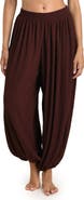 La Blanca Puckered Up Crochet Detail Cover-Up Balloon Pants