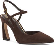 Vince Camuto Bevarin Leather Pointed Toe Pump