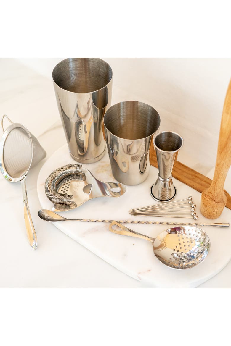 14-Piece Craft Bar Set, Stainless Steel, Alternate, color, Stainless Steel