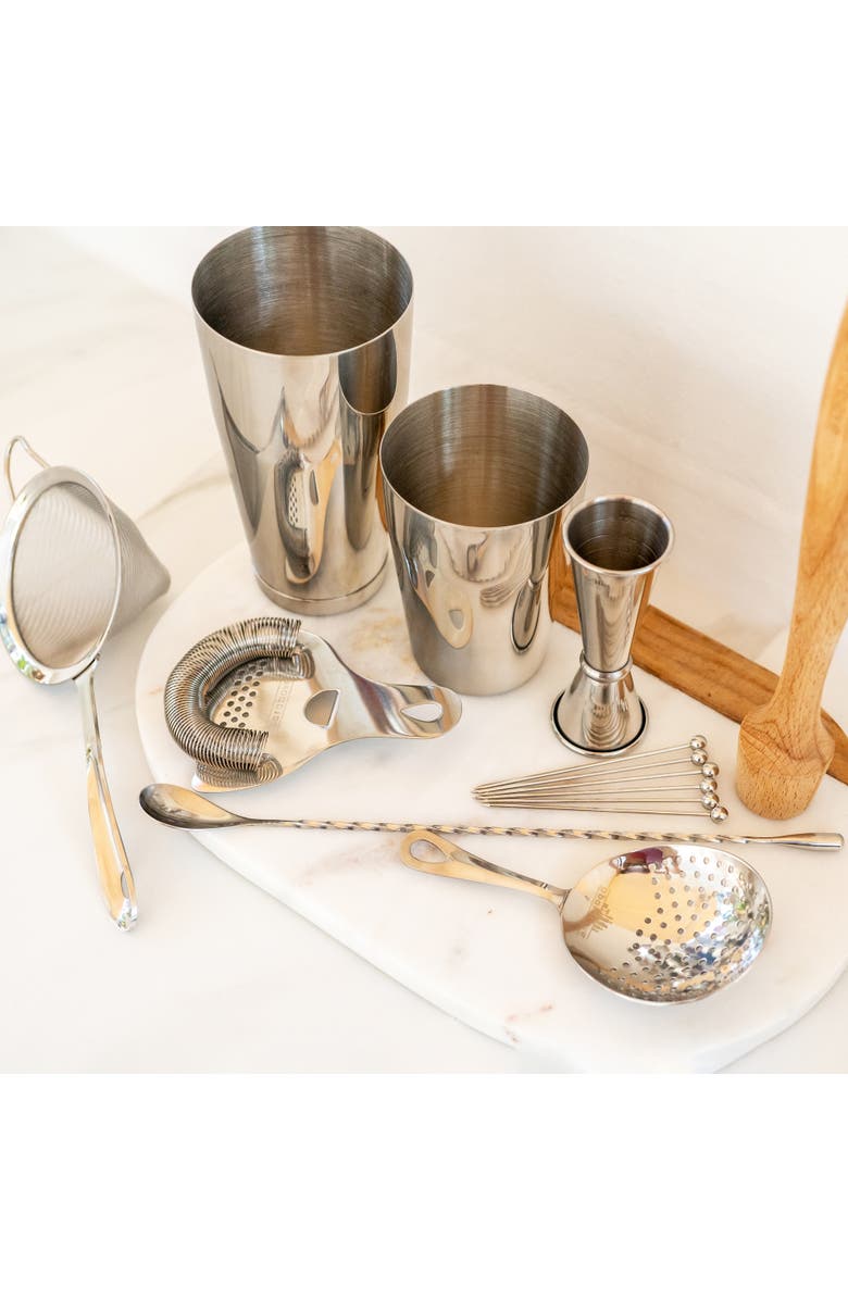 A Bar Above 14-Piece Craft Bar Set, Stainless Steel, Alternate, color, Stainless Steel
