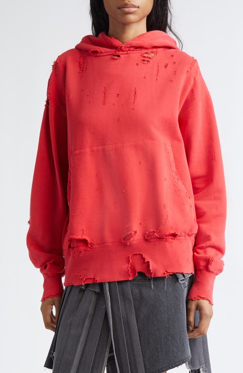 More Damage Rip & Repair French Terry Hoodie