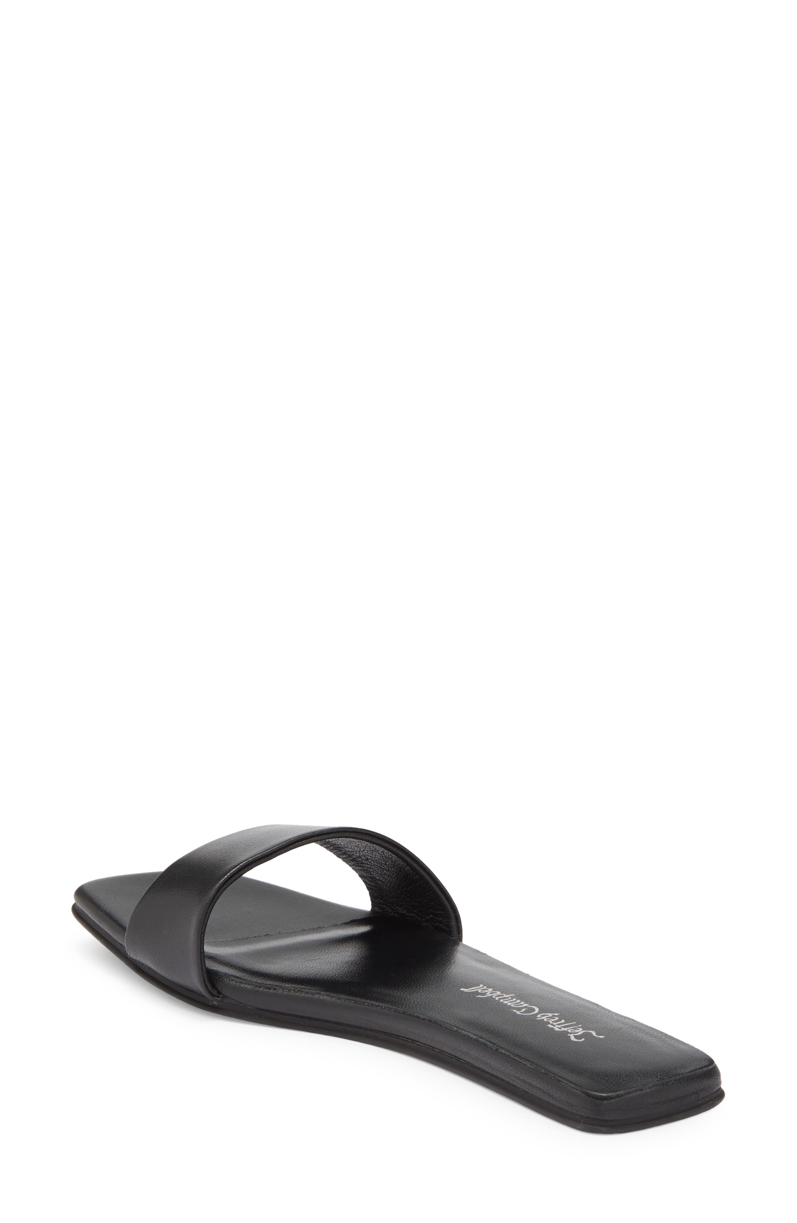 Jeffrey Campbell Dylanz Slide Sandal, Alternate, color, Black