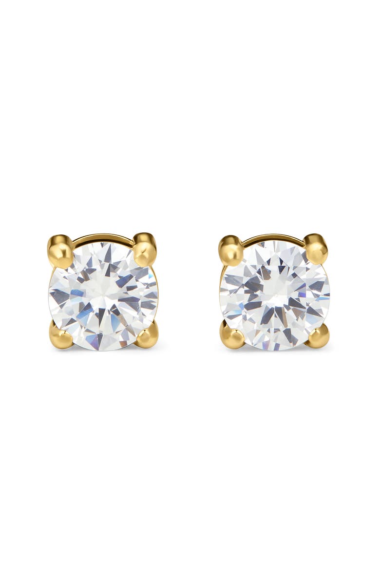 D.LOUISE Classic Cubic Zirconia Tennis Stud Earrings, Main, color,