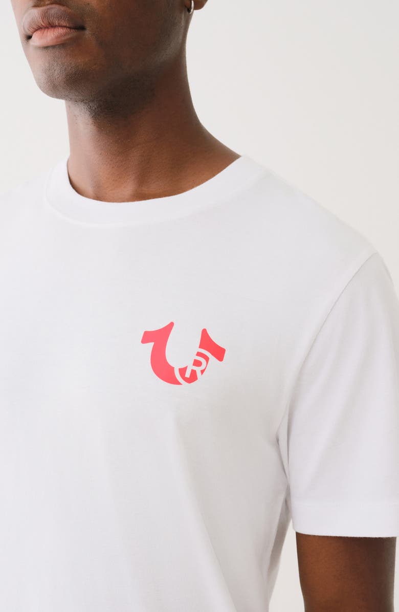 True Religion Tourist Graphic T-Shirt, Alternate, color, 