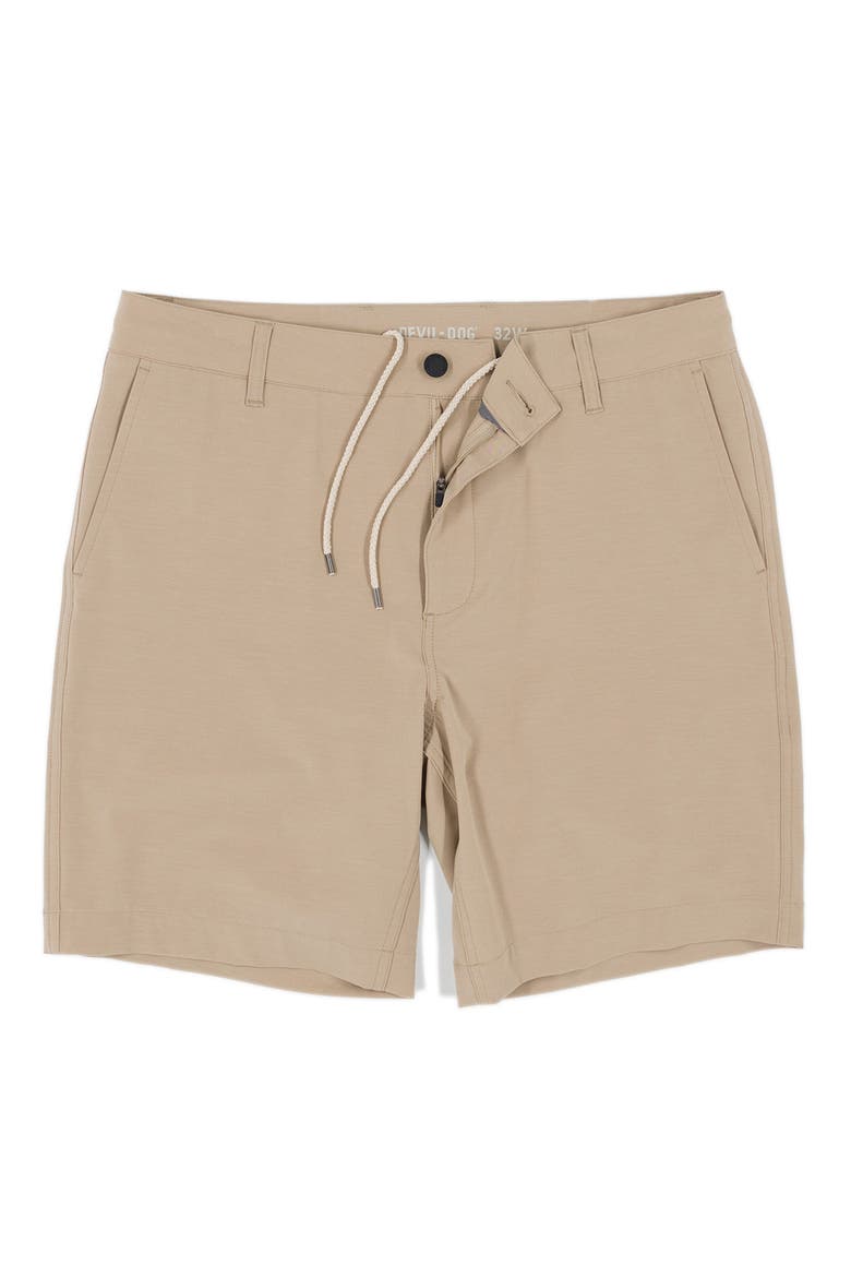 8" Hybrid Shorts, Alternate, color, LIGHT BEIGE/ KHAKI