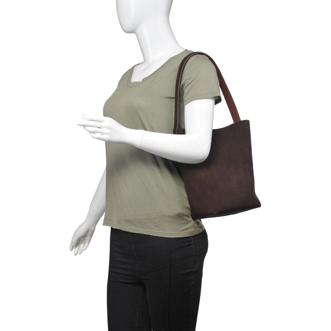 MODA LUXE Colette Bucket, Alternate, color, Chocolate