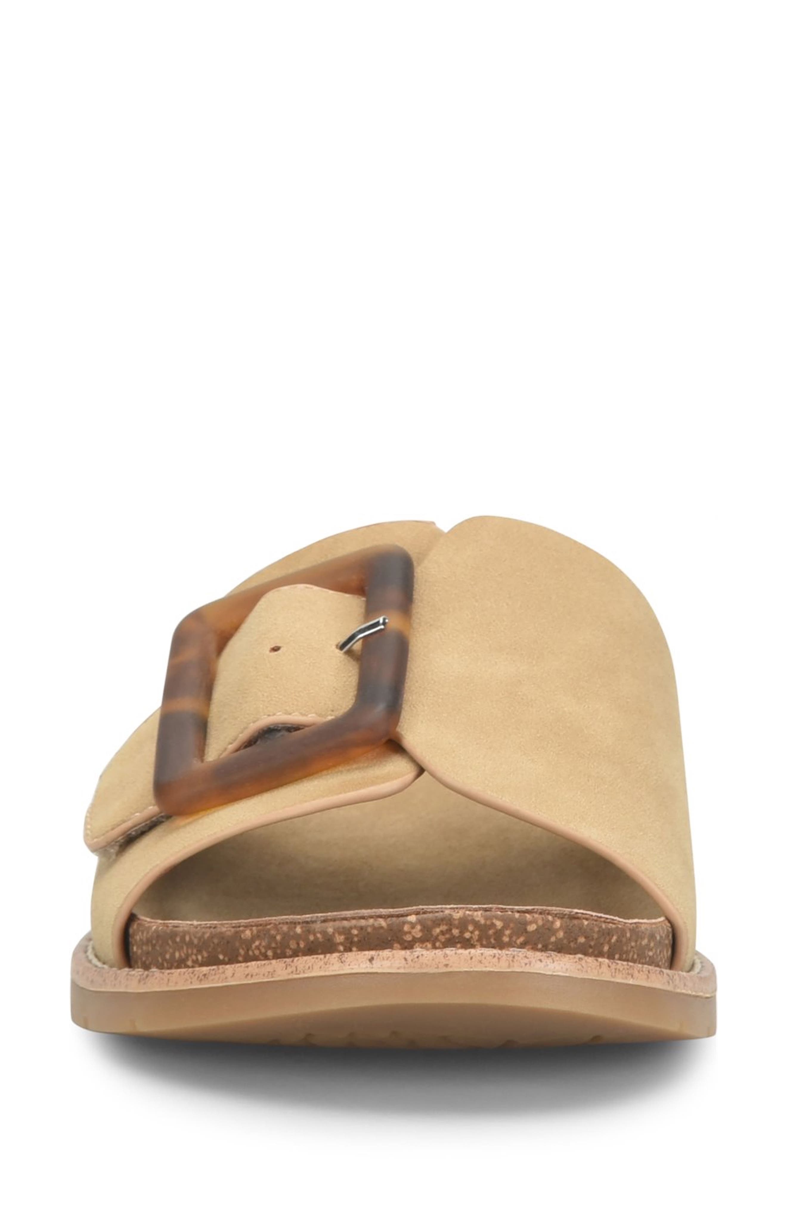 EUROSOFT Galilee Slide Sandal, Alternate, color, Clay