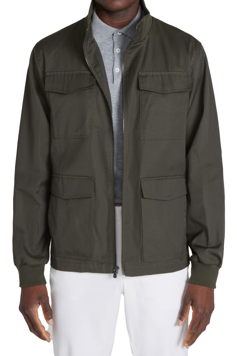 Jonathan Safari Jacket, Alternate, color, OLIVE