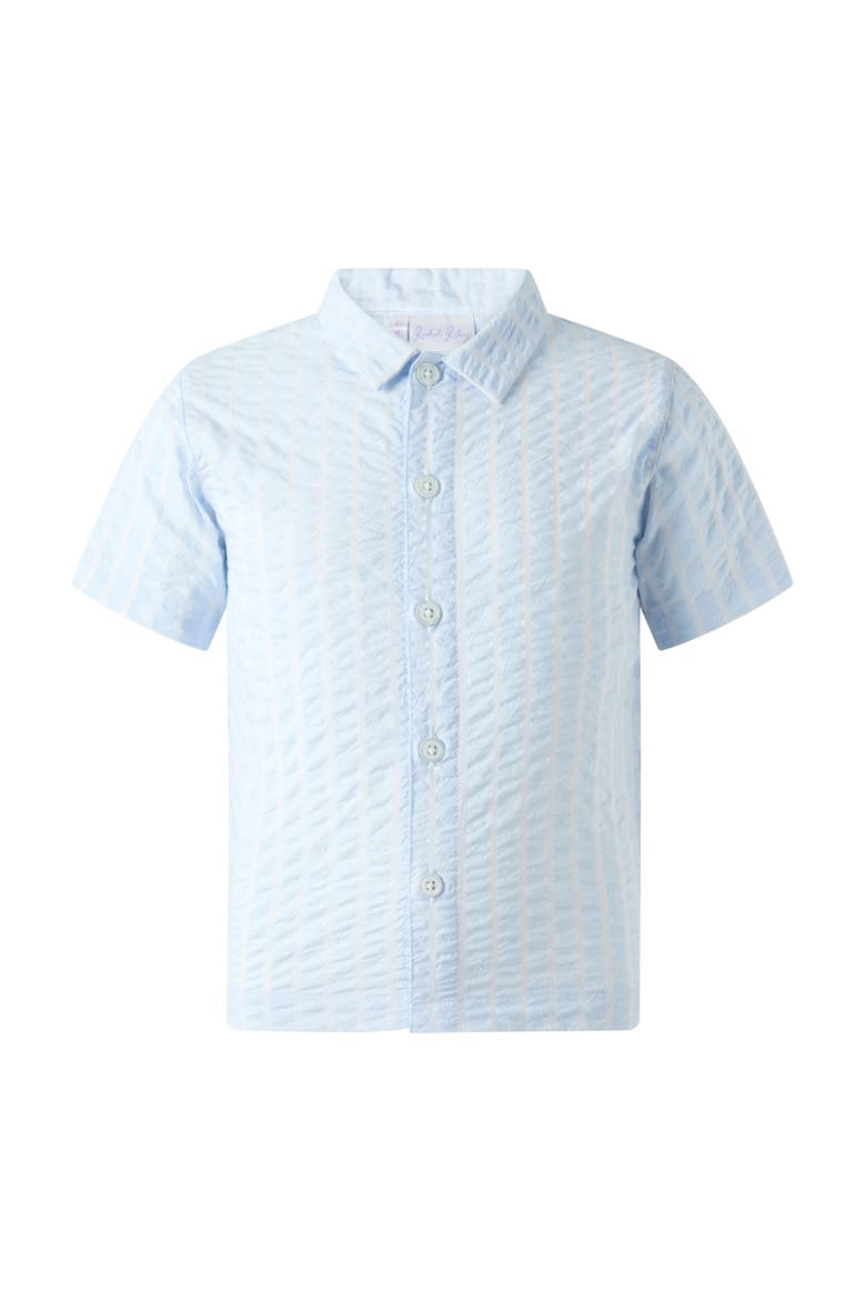 Seersucker Shirt, Main, color, Blue