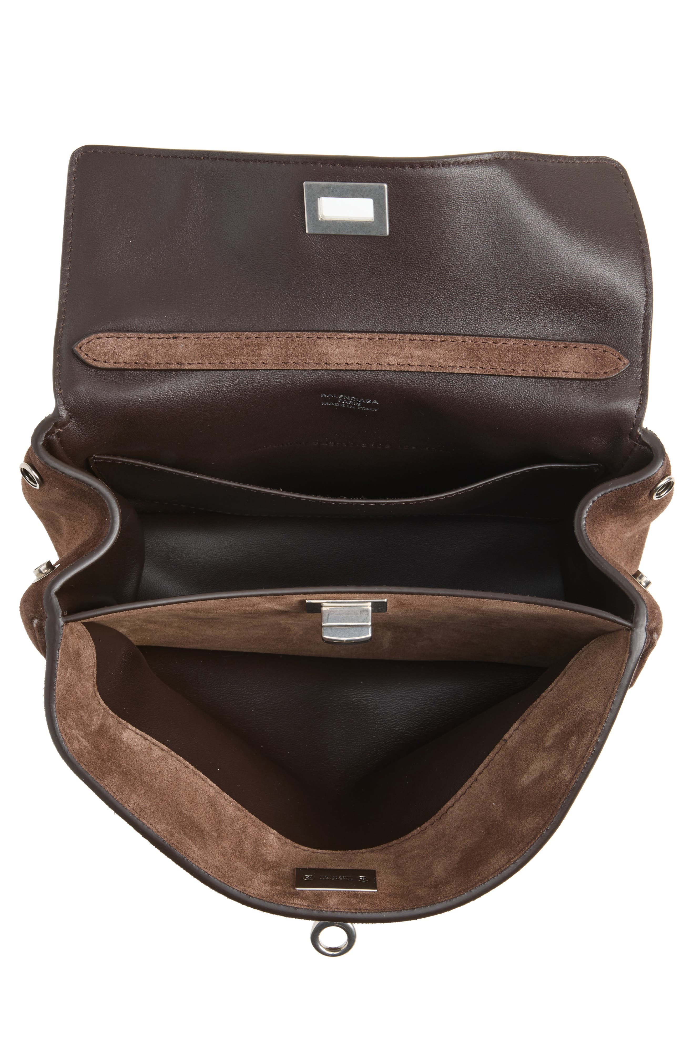 Small Rodeo Suede Top Handle Bag, Alternate, color, 2308 LIGHT ESPRESSO