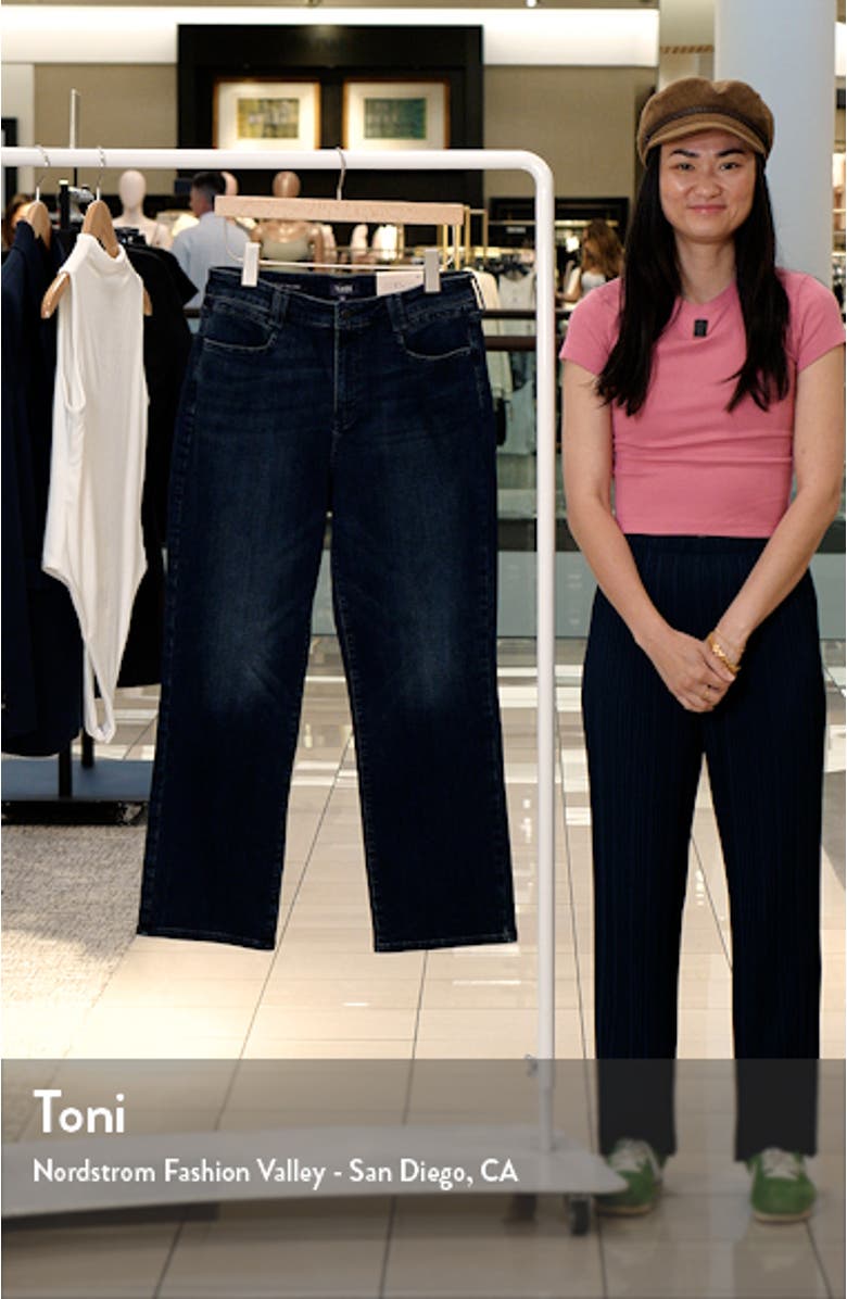 Bailey Relaxed Ankle Straight Leg Jeans, sales video thumbnail