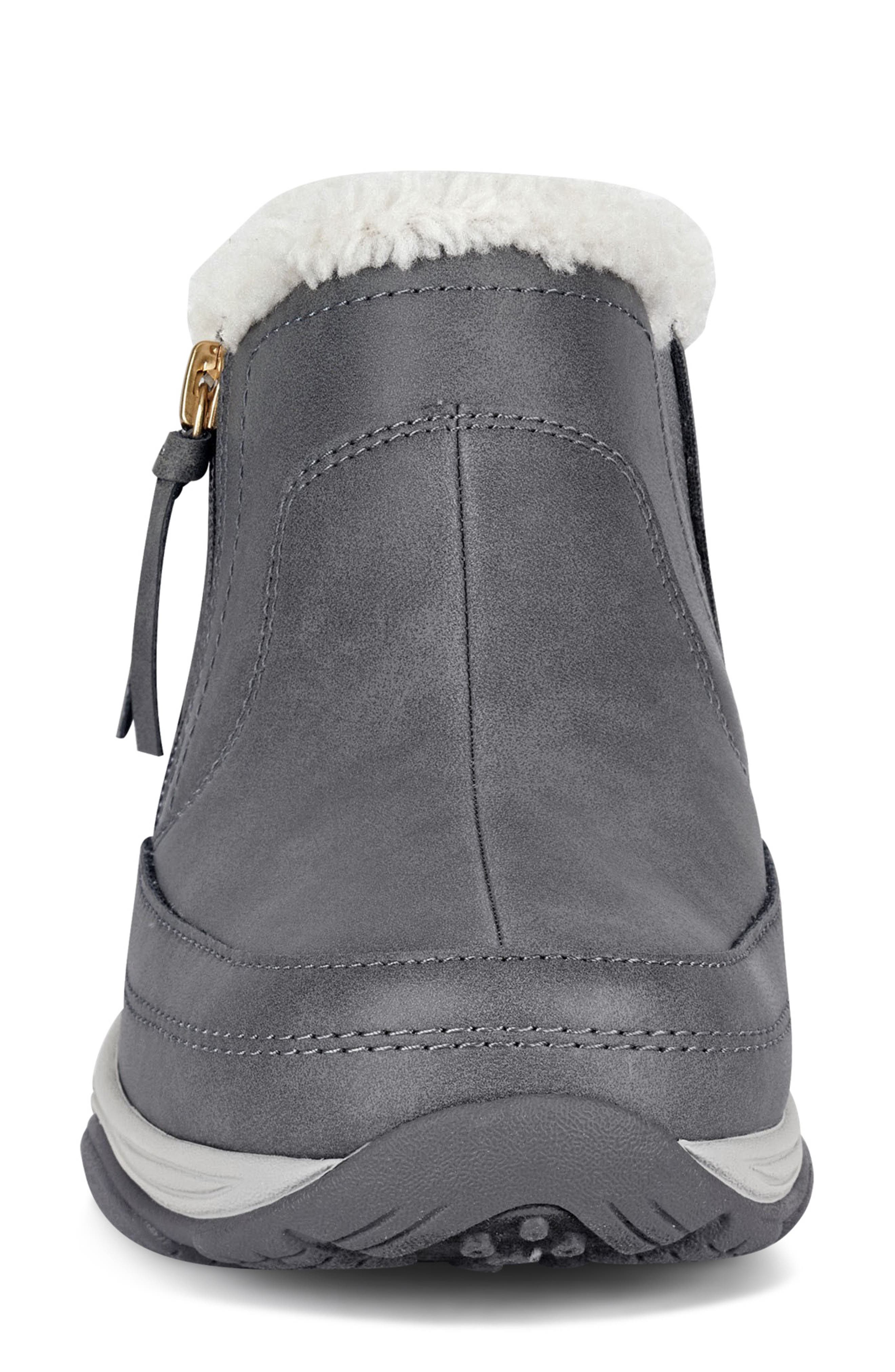 Easy Spirit Epic Water Resistant Ankle Boot, Alternate, color, Dark Grey