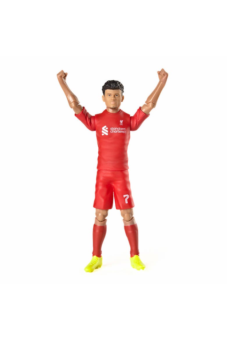 SOCKERS Liverpool F.C. Luis Díaz 8" Collectible Soccer Action Figure, Alternate, color, Red