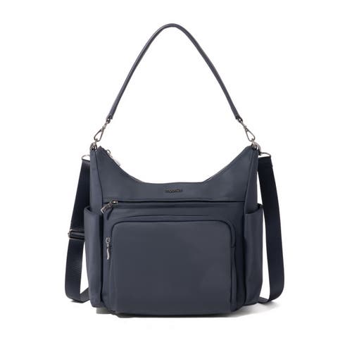 Baggallini Nolita Convertible Hobo In Blue