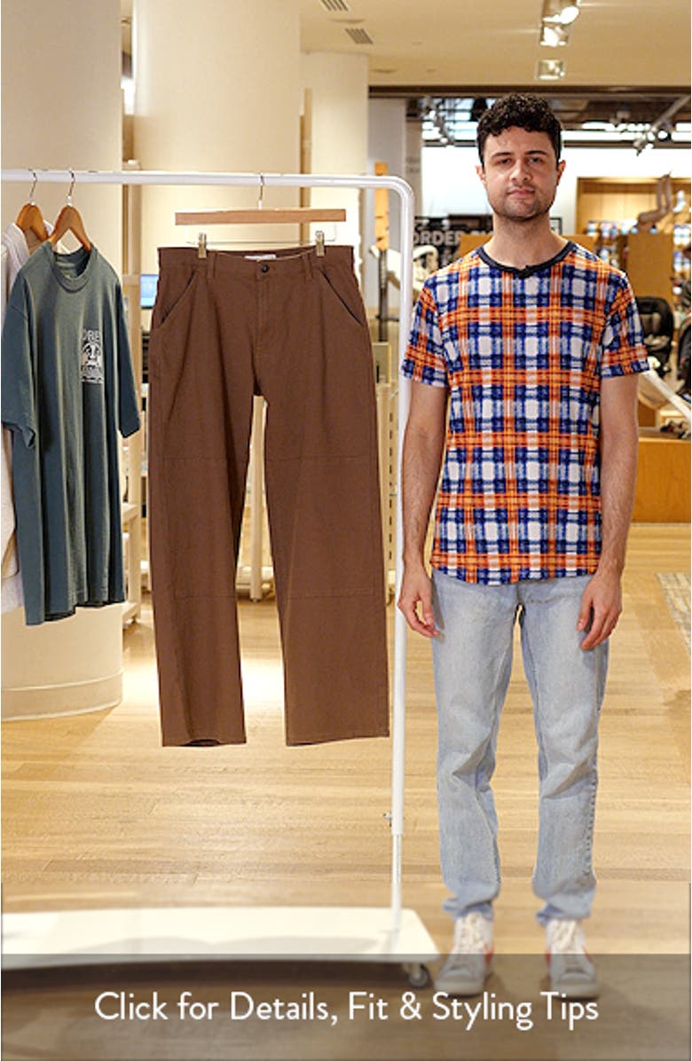 Relaxed Twill Workwear Pants, sales video thumbnail