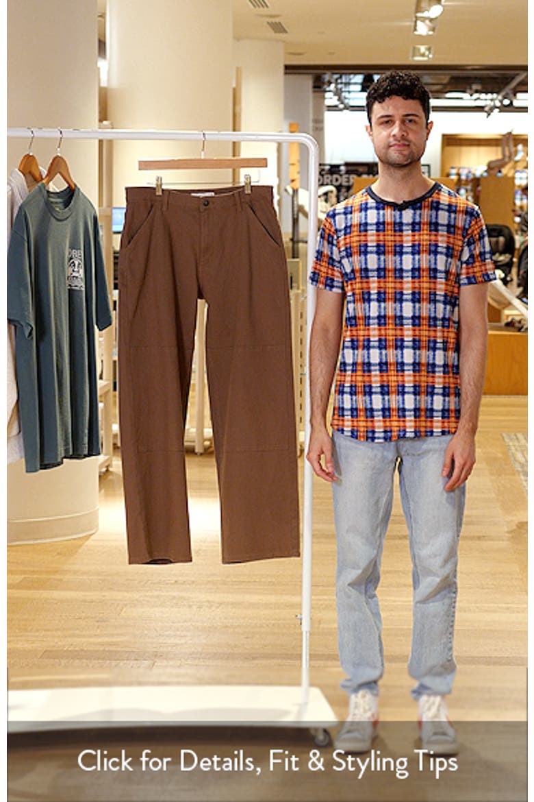 Relaxed Twill Workwear Pants video