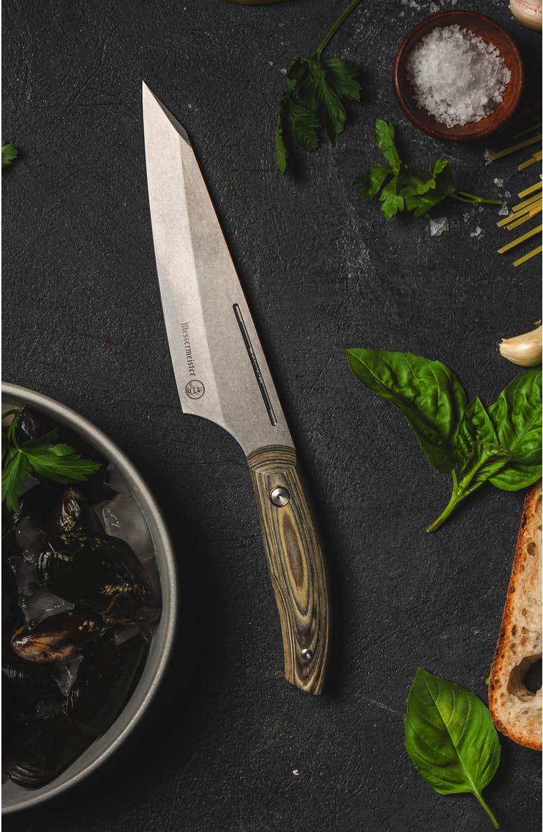 Messermeister Carbon Chef's Knife 6.5inches, Alternate, color, Carbon