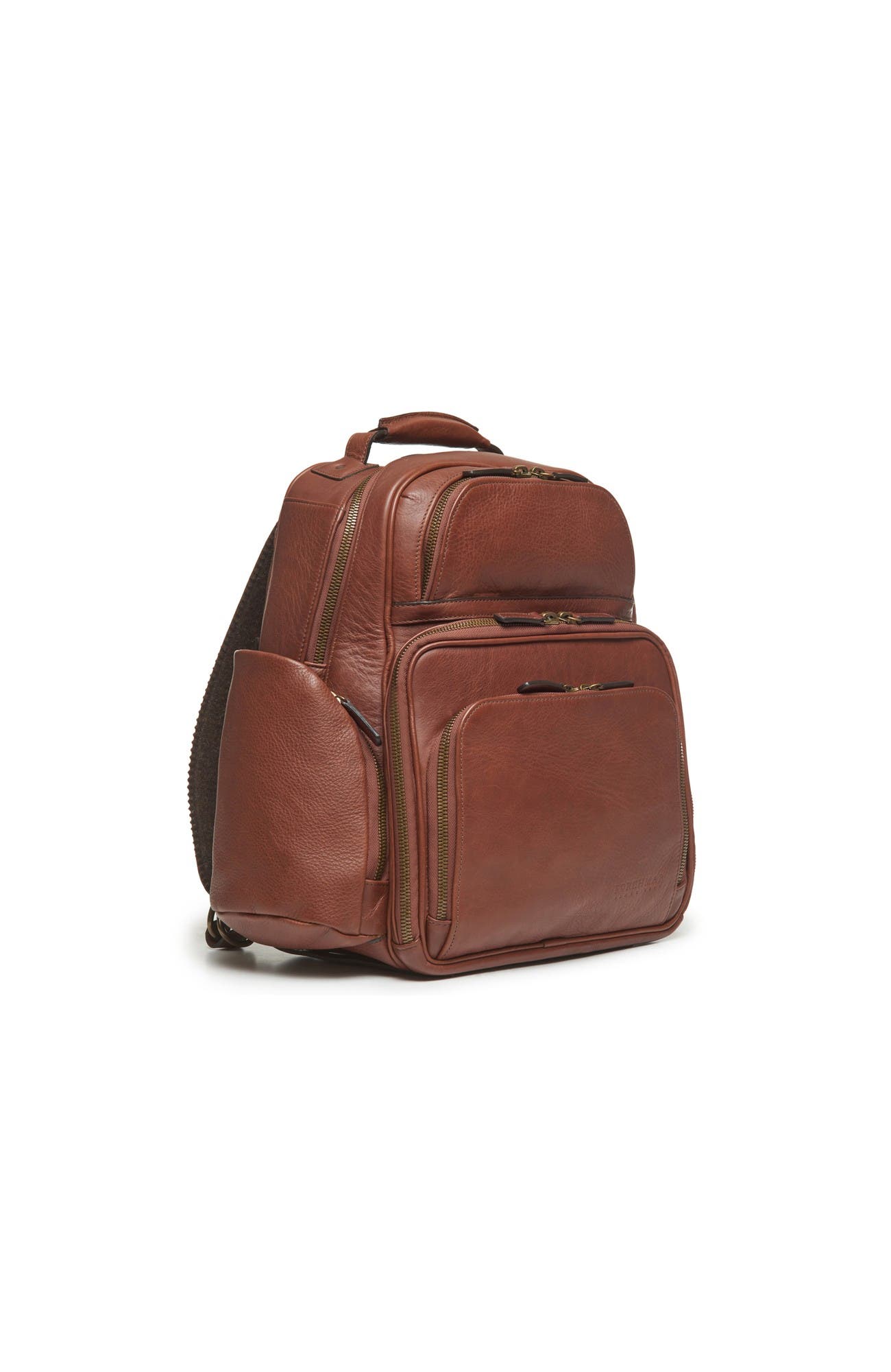 Mason Workday Leather Backpack, Alternate, color, Chocolate