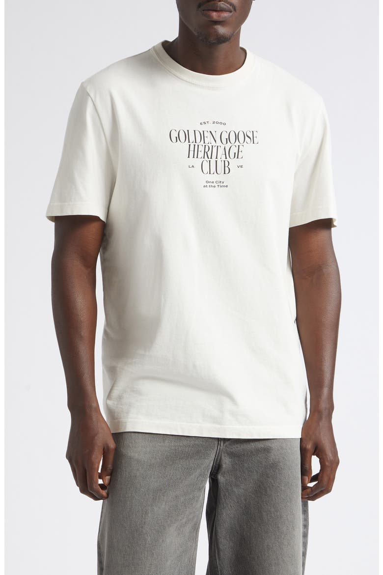 Journey Cotton Graphic T-Shirt, Main, color, HERITAGE WHITE