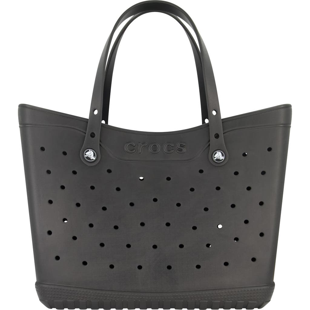 Crocs Large Classic Tote In Black