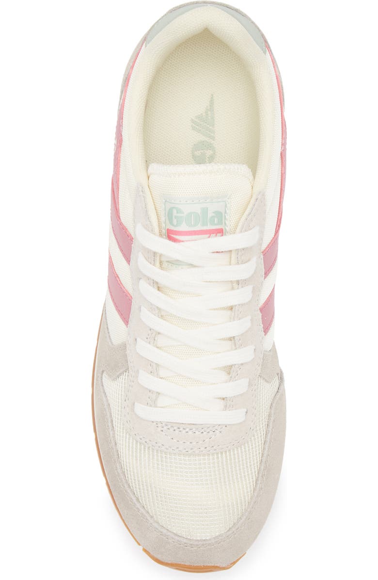 Gola Daytona Sneaker, Alternate, color, White/Grey/Fluro Pink