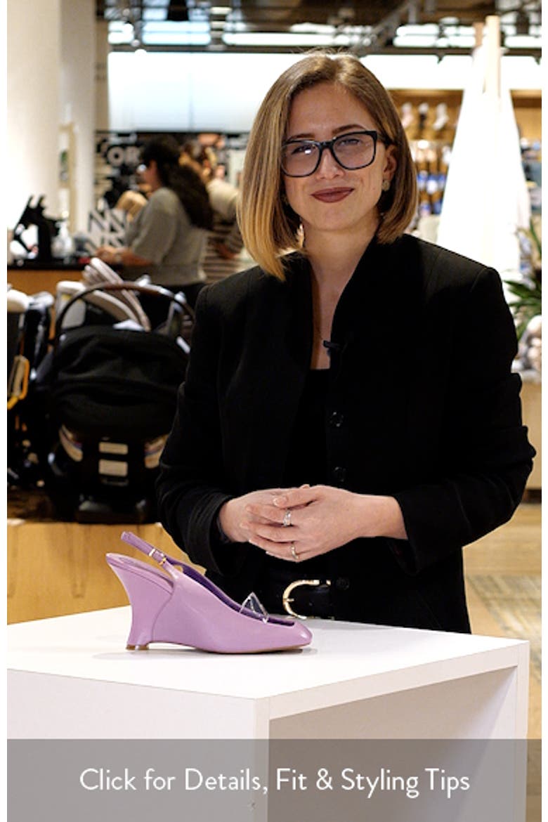 Nebulis Slingback Wedge Pump video