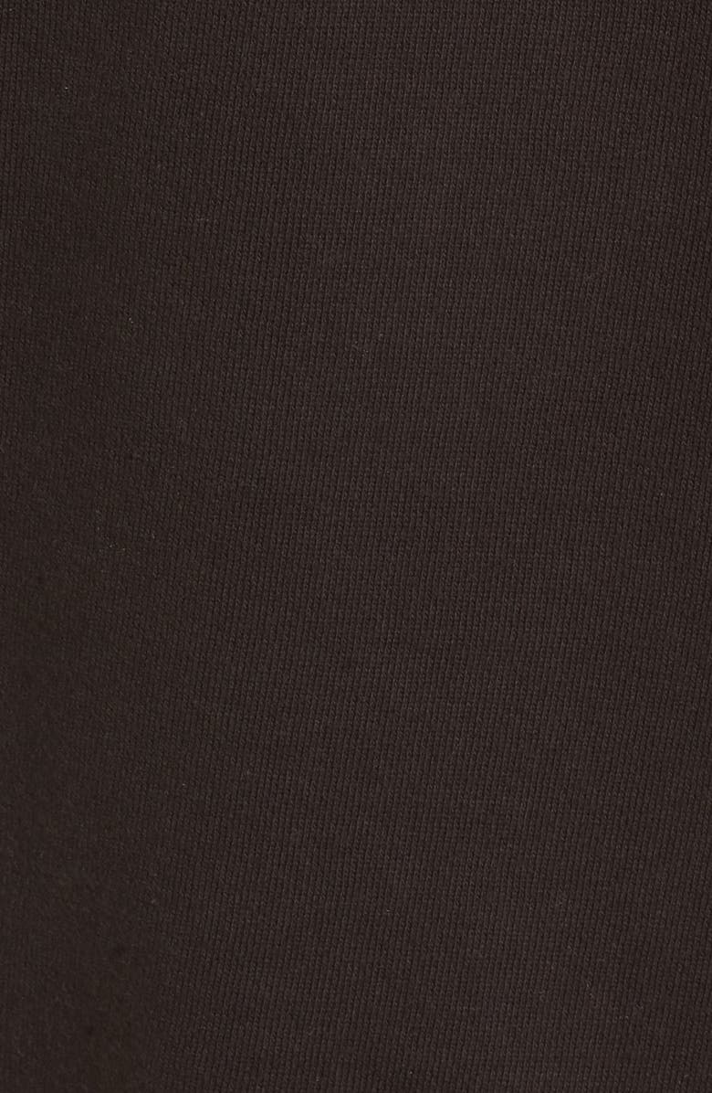 Junk Food x Donald Robertson Stripe Dresses High/Low Hoodie, Alternate, color, 