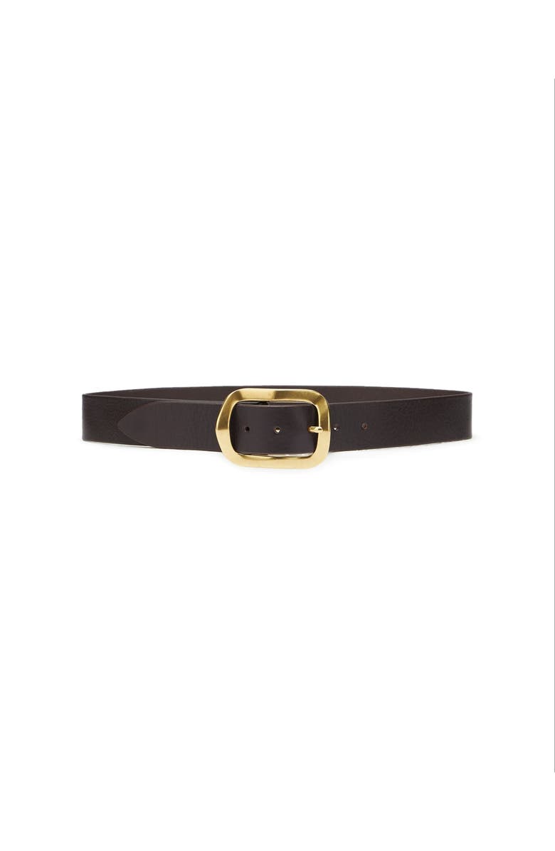 Fortela Grace Leather Belt, Alternate, color, Brown