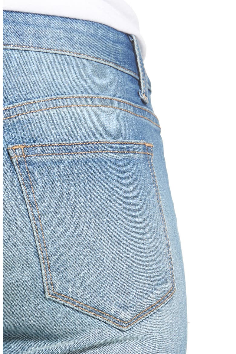 Destroyed Skinny Jeans, Alternate, color, LUCKY BAMBOO