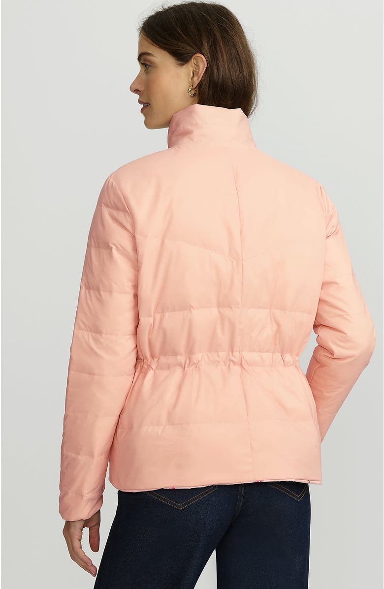 Lands' End Wanderweight Reversible Packable Down Jacket, Alternate, color, Pink/Oyster Pink Floral