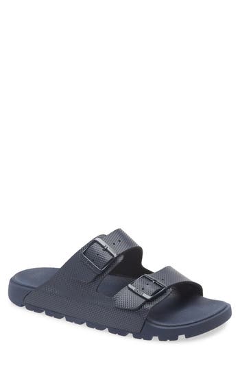Hugo Boss Boss Surfley Slide Sandal In Dark Blue