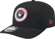 New Era Men's New Era Black Arizona Diamondbacks Circle Patch 9SEVENTY Stretch-Snap Hat