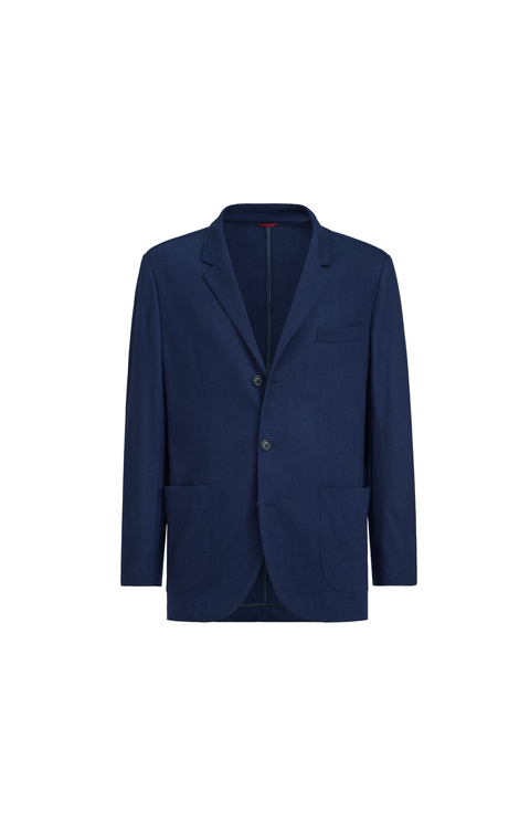 Cashmere jersey blazer