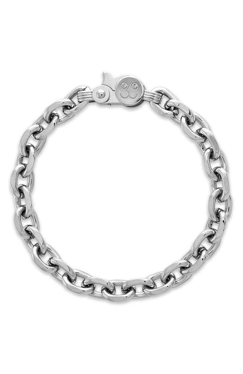 Esquire Men's Cable Chain Link Bracelet, Main, color, 