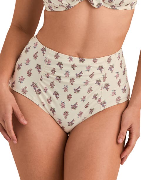 Shelbie Swimwear High Waisted Bikini Bottom