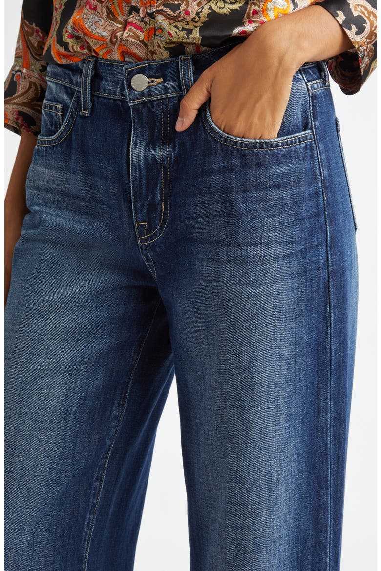 Alicent High Waist Wide Leg Jeans, Alternate, color, TRENTON