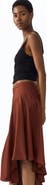 H&M Asymmetric viscose skirt