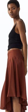 H&M Asymmetric Viscose Skirt