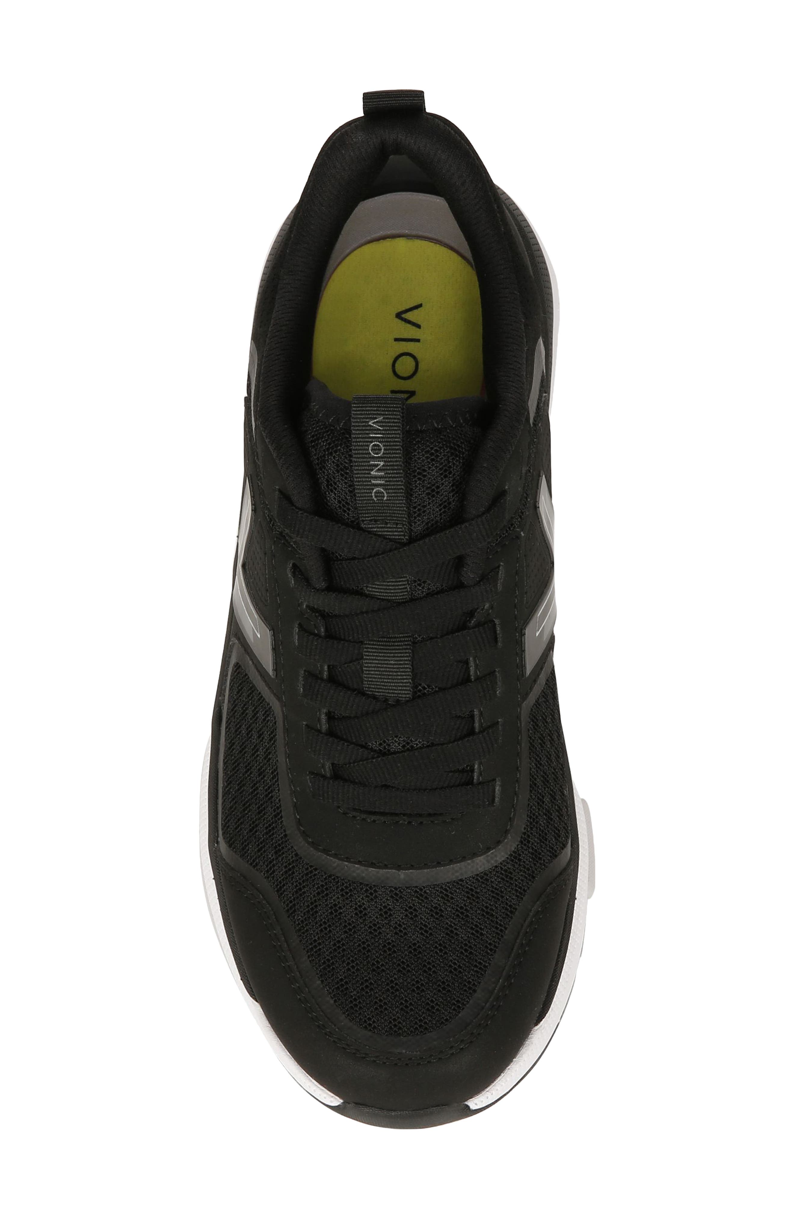 Vionic Strider Tech Walking Shoe, Alternate, color, Black/ Charcoal