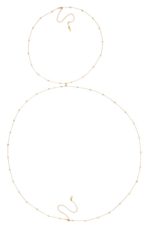 Simple X Body Chain