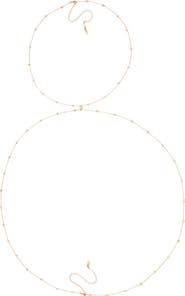 Ettika Simple X Body Chain