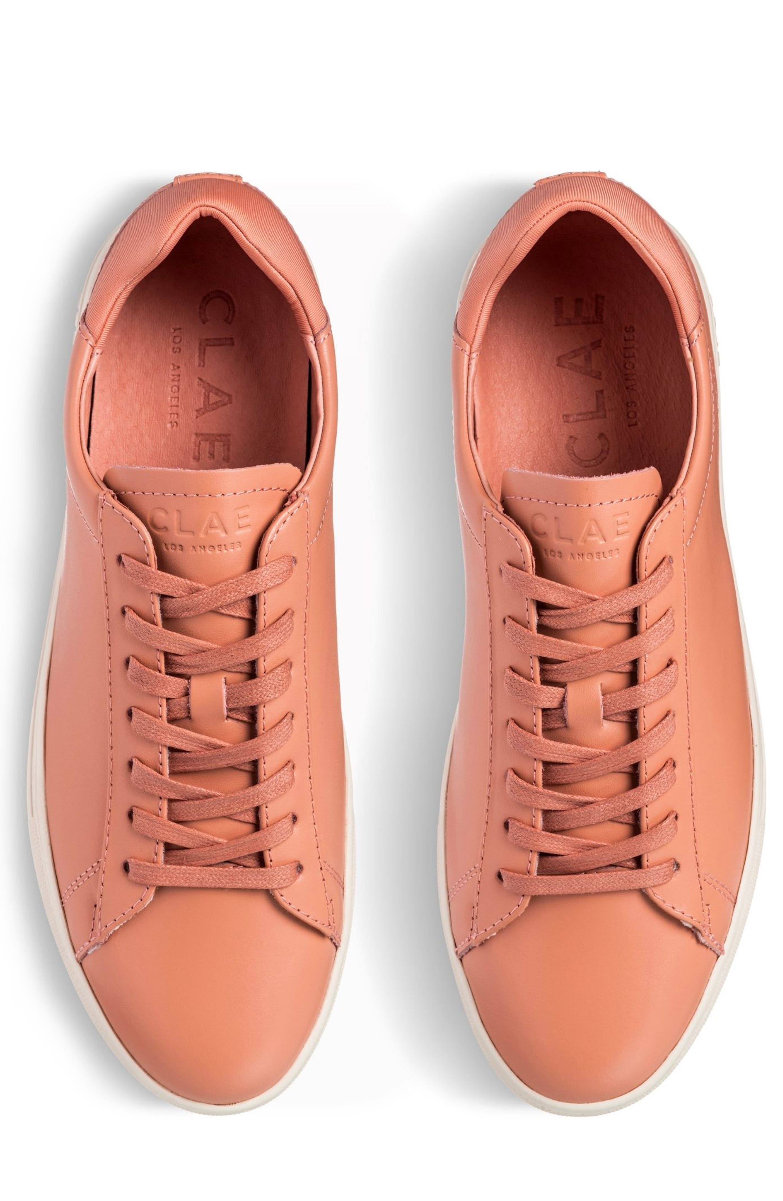 CLAE Bradley Low Top Sneaker, Alternate, color, Canyon Sunset Leather