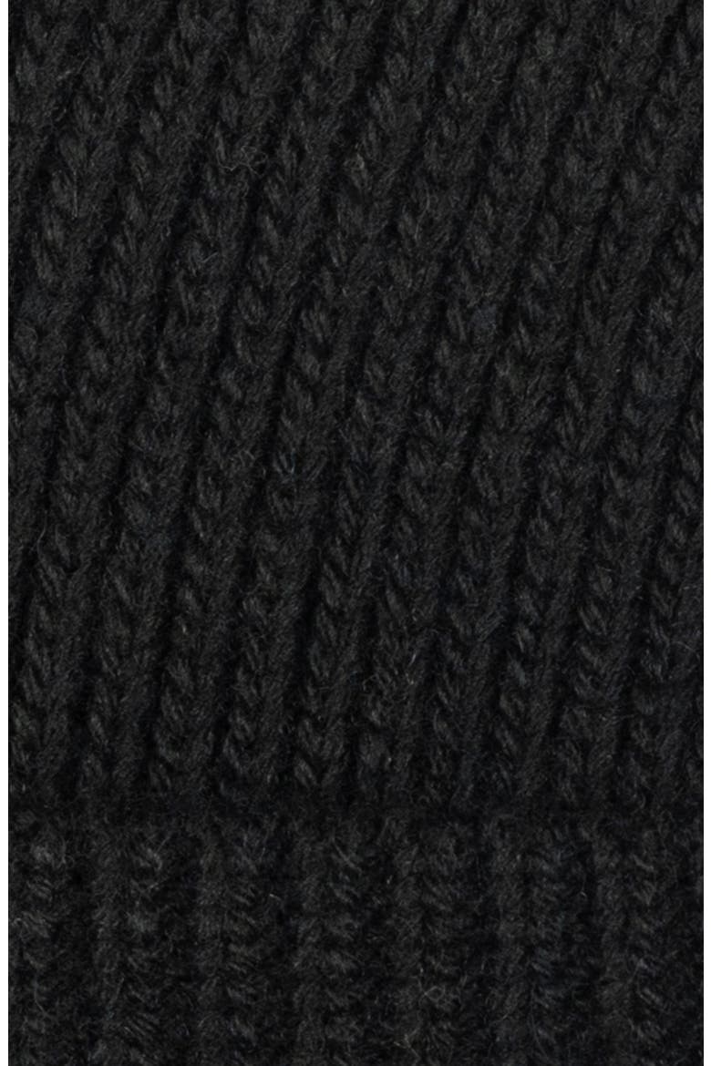 Flag Bear Beanie, Alternate, color, POLO BLACK