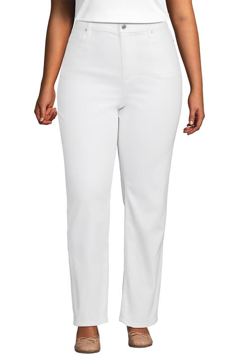 Recover High Rise Straight Leg Blue Jeans